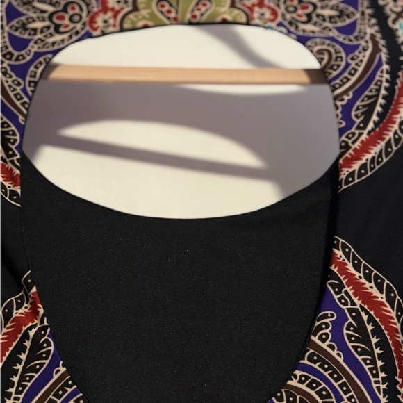 Bailey Blue Multicolor Paisley Tunic - Picture 7 of 7